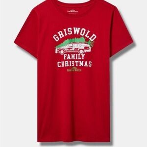 Torrid Griswold Christmas Vacation graphic tee NWT
